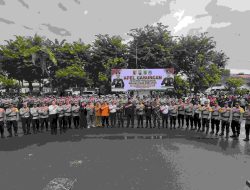 Apel Gabungan Kesiapan Pengamanan Malam Tahun Baru 2025 Polres Pasuruan Kota