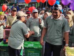 Jalan Sehat Peringatan Hari Amal Bakti  (HAB) 2024 Peserta Membludak Penuhi Jalan