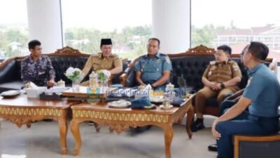 Pemkab Pesibar dan Danlanal Lampung Perkuat Sinergi Pembangunan Kawasan Pesisir, Wujudkan Pesisir Barat yang Tangguh