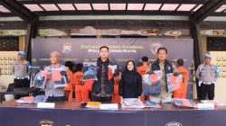 Polres Kediri Kota Berhasil Amankan 4 Wanita Komplotan Pencurian Lintas Provinsi