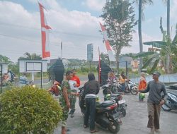 Polres Pasuruan Gelar Gebyar Bendera Merah Putih di Bangil