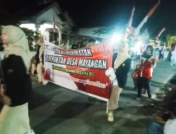 Kemeriahan Karnaval Budaya Meriahkan HUT RI ke-80 di Desa Mayangan