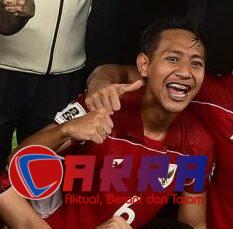 Beckham Putra bersama Timnas Indonesia pada laga internasional 2025