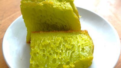 Bika ambon pandan kue khas Medan