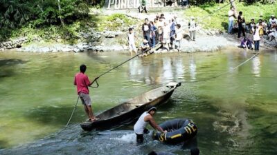 hidden gem medan terbaru di jalur sungai Bukit Lawang Sumatera Utara