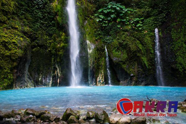 Air Terjun Sibolangit pada rute Medan ke Berastagi