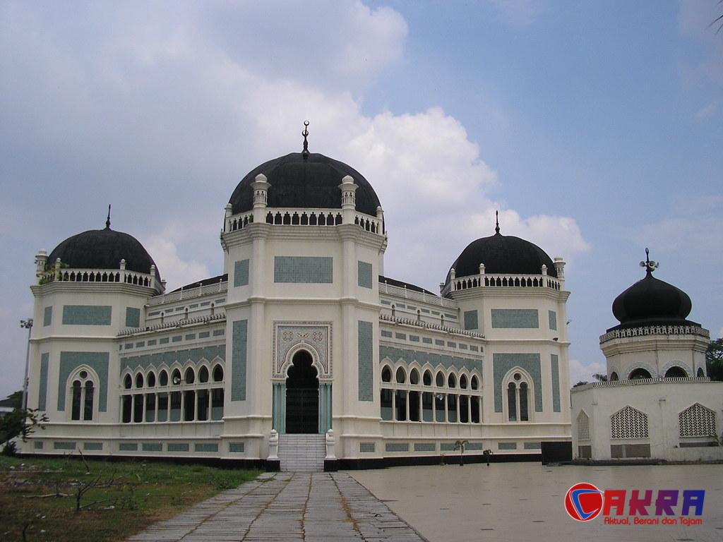 Pemandangan kota Medan dari ketinggian