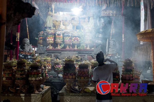 Pemandangan jalur wisata Berastagi dari Medan