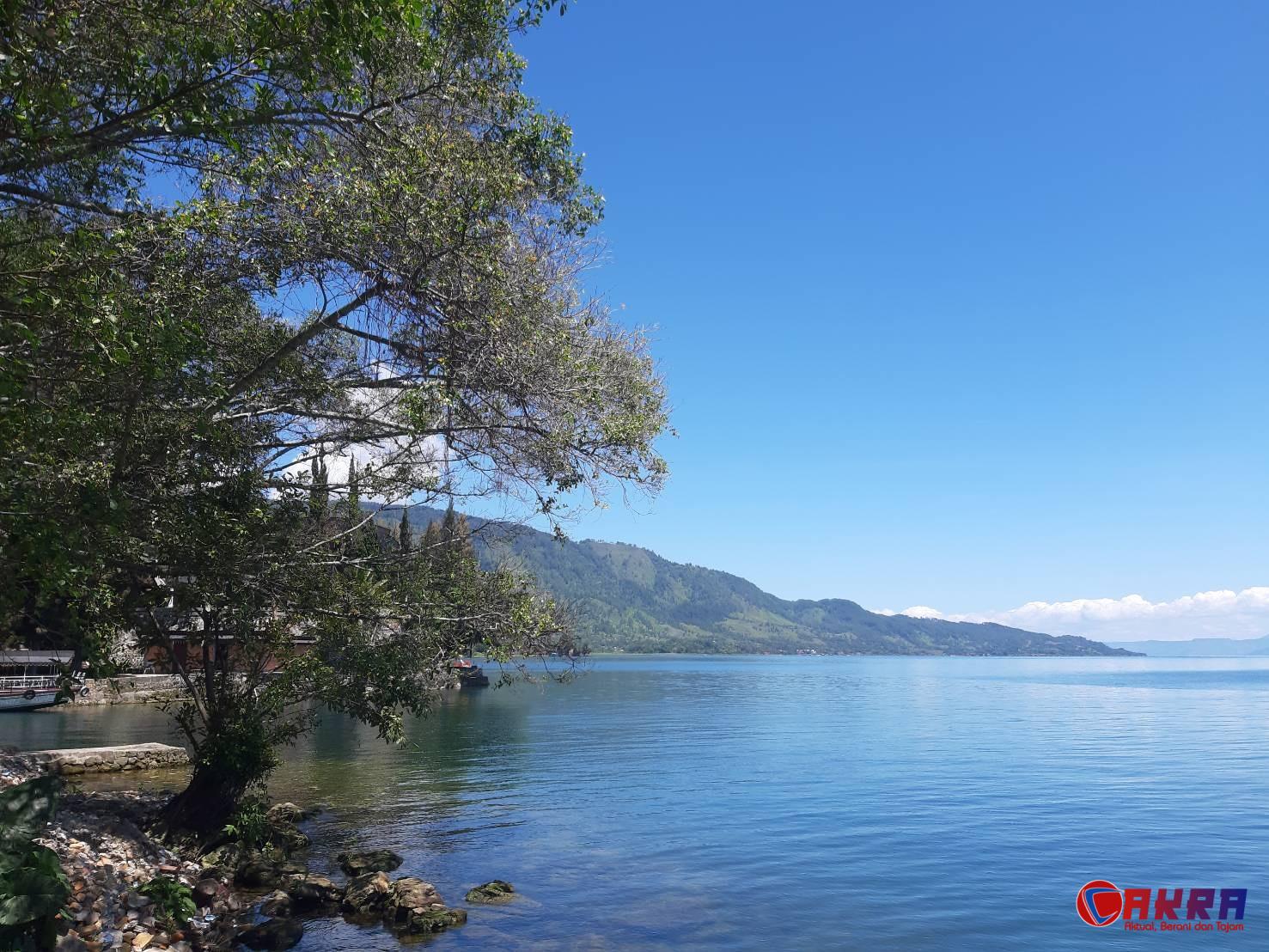 Pemandangan alam sekitar Medan saat sore hari